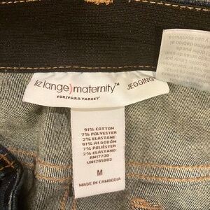 Liz Lange maternity jeggings